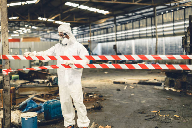 Professional Odor Removal technician working in Cressey, CA